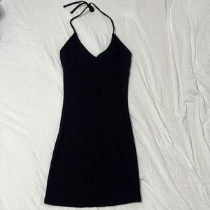 color black, from garage, mini dress, tight fit, size xs